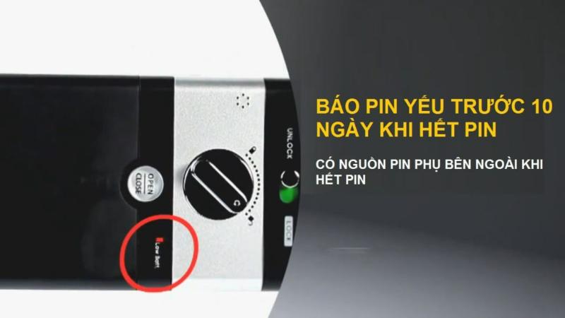 Cảnh báo pin yếu 