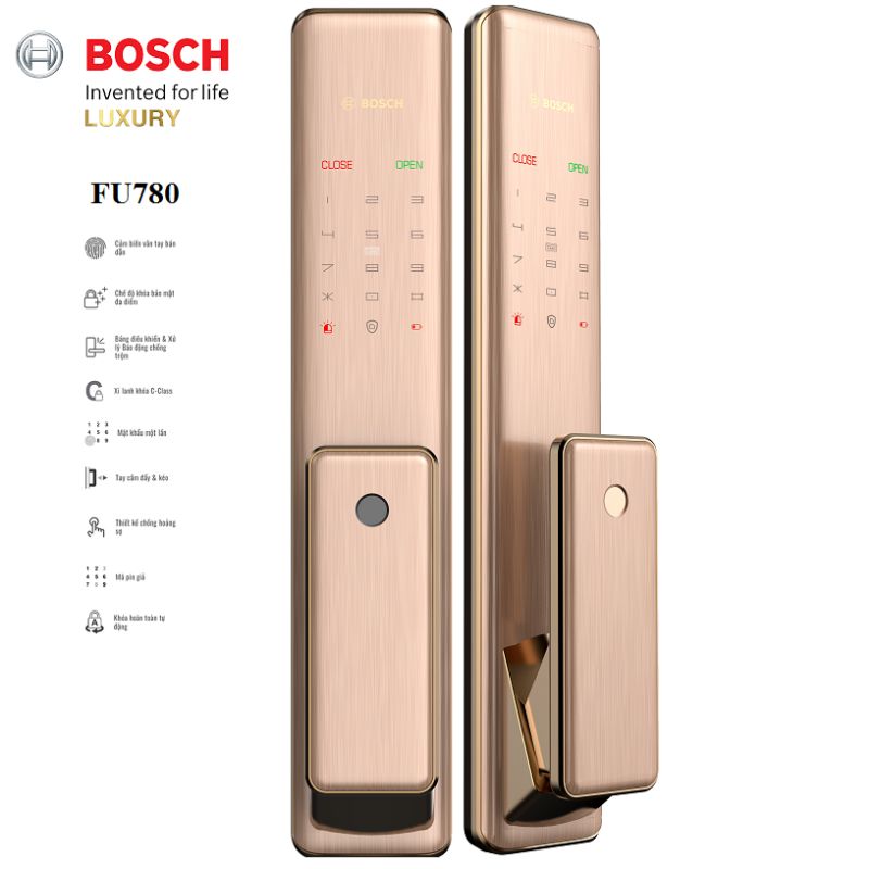 Xuất xứ của khóa điện tử Bosch