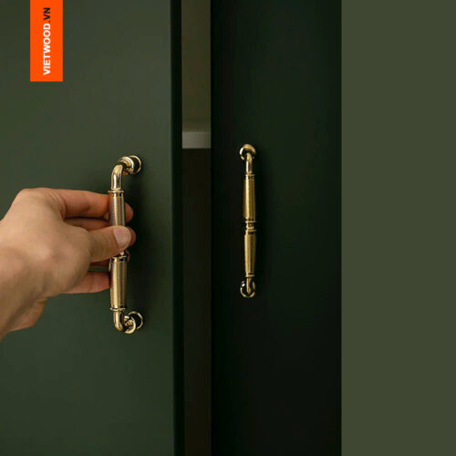 TAY NẮM TỦ BÁN CỔ ĐIỂN MẠ VÀNG 24K VIETWOOD - Q2