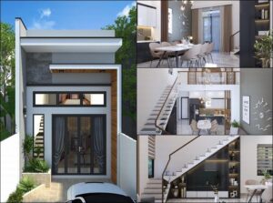 Thiết Kế Nhà 2 Phòng Ngủ 100m2