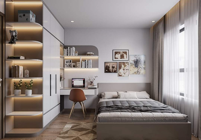 Nội Thất Phòng Ngủ Nhỏ 