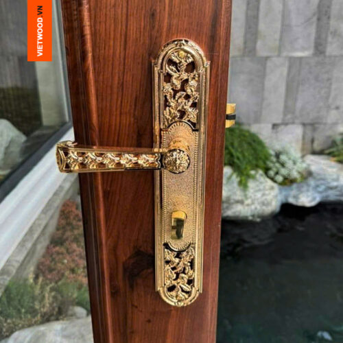 KHÓA CỬA CỔ ĐIỂN MẠ VÀNG 24K CAO CẤP VIETWOOD