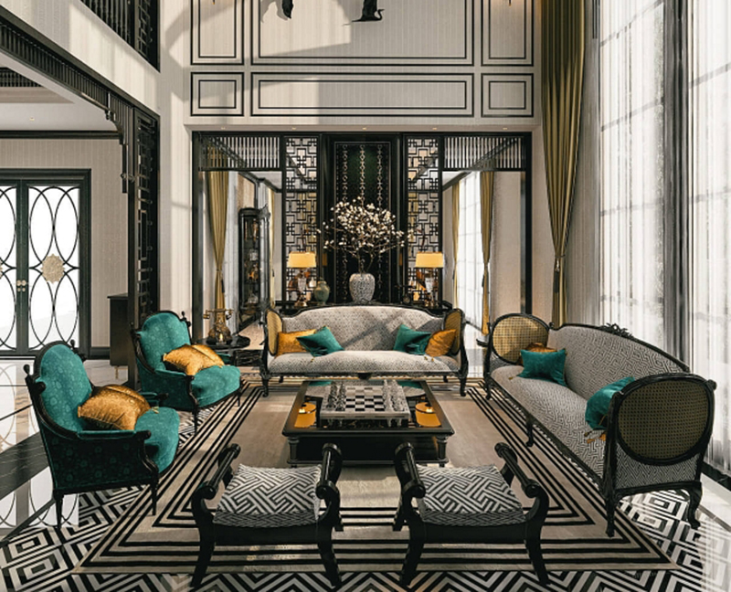 Phong cách nội thất Indochine