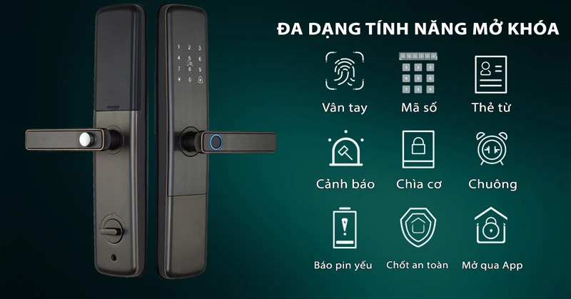 hướng dẫn sử dụng khóa cửa thông minh