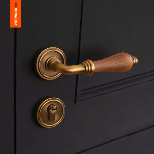 KHÓA CỬA GỖ BẰNG HỢP KIM STYLE CỔ ĐIỂN VIETWOOD