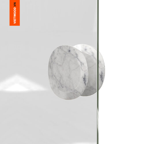 TAY NẮM CỬA ĐÁ MARBLE CARRARA