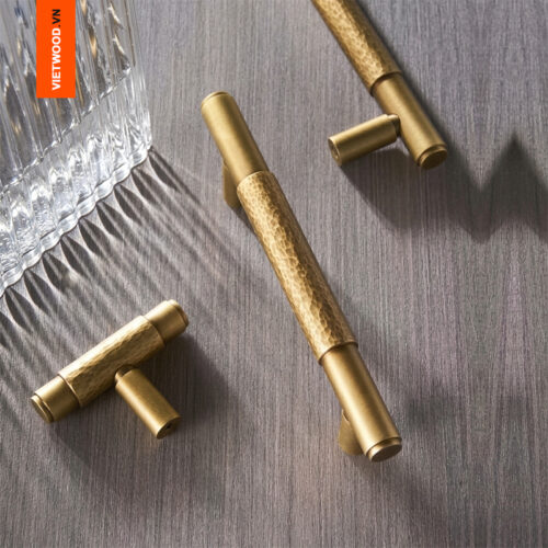 TAY NẮM TỦ VAN BÚA MÀU ĐỒNG CỔ HAN 1017